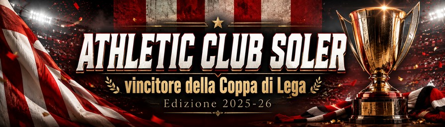 ATHLETIC CLUB SOLER vincitore della Coppa di Lega Edizione 2025-26