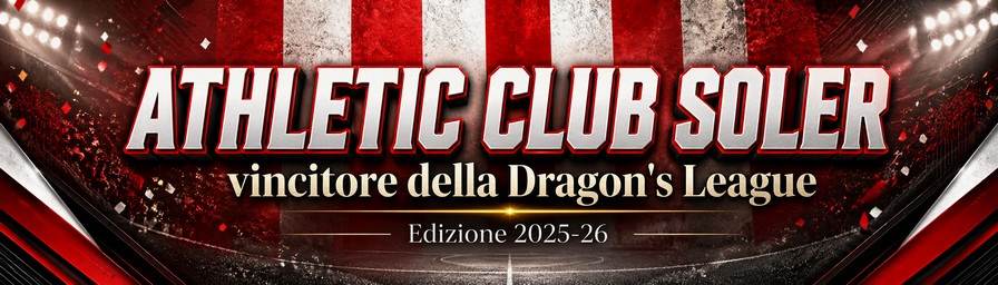ATHLETIC CLUB SOLER vincitore della Dragon's League Edizione 2025-26